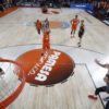 El final del partido en la victoria de Valencia Basket contra Olympiakos