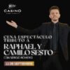 Dos leyendas y una sola voz, dinner show homenaje a Raphael y Camilo Sesto que vuelve a emocionar Valencia